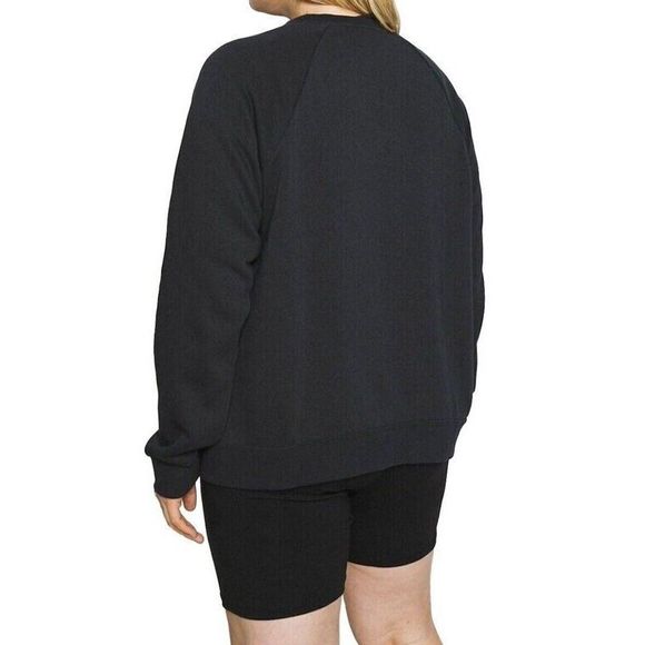 Nike DC6928 010 Women's Plus Sz 2XL Black Fleece Logo Graphic Sweatshirt $60 - Picture 7 of 7